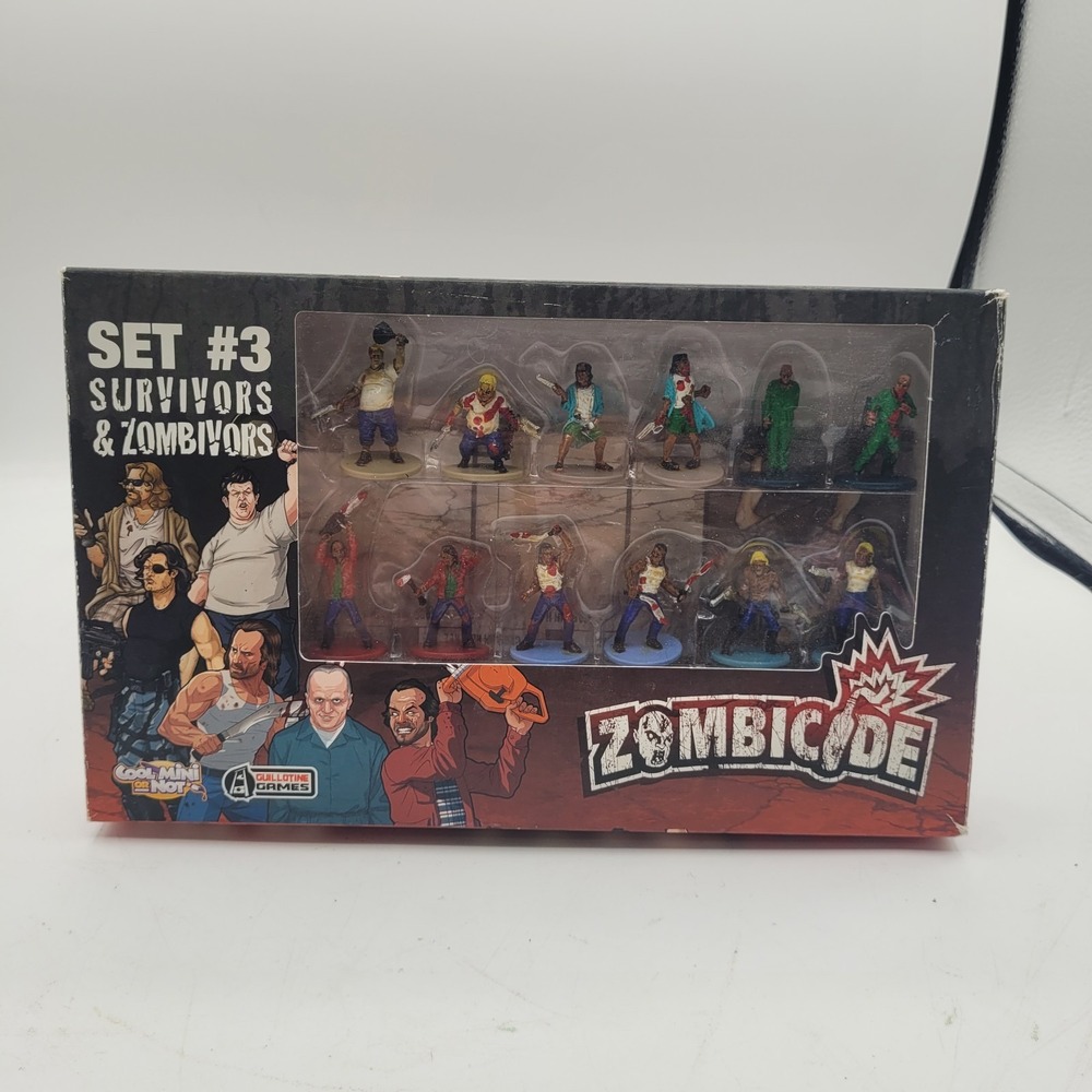 ZOMBICIDE Survivors and Zombivors set 3‎